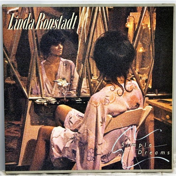 Vtg 1977 Linda Ronstadt Simple Dreams LP Vinyl Record - Picture 1 of 7